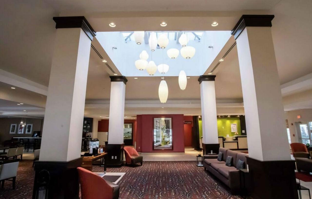 Hilton Garden Inn Dayton South - Austin Landing Springboro Exterior foto